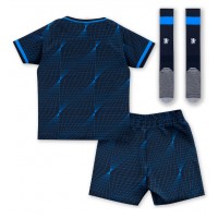 Chelsea Replika babykläder Bortaställ Barn 2023-24 Kortärmad (+ korta byxor)